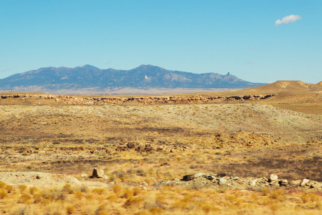 The Sleeping Ute Mountains